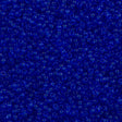 Toho Round Seed Beads 6/0 Transparent Sapphire 2.5-inch tube (942)