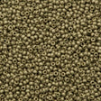 Miyuki Round Seed Bead 11/0 Duracoat Galvanized Matte Light Pewter (4221F)