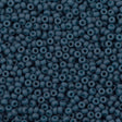 Miyuki Round Seed Bead 11/0 Opaque Matte Slate Blue (2038)