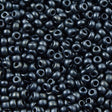 Miyuki Round Seed Bead 11/0 Matte Metallic Dark Grey (2010)