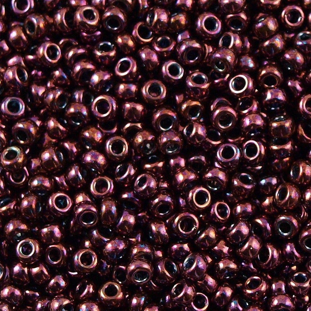 Miyuki Round Seed Bead 11/0 Metallic Plum (460)