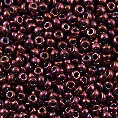 Miyuki Round Seed Bead 11/0 Metallic Plum (460)