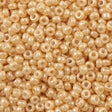 Miyuki Round Seed Bead 11/0 Opaque Beige Luster (593)