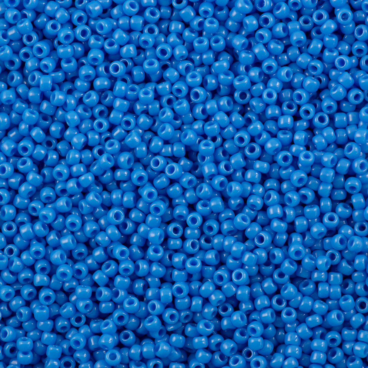 Toho Round Seed Bead 8/0 Opaque Cornflower 2.5-inch tube (43D)
