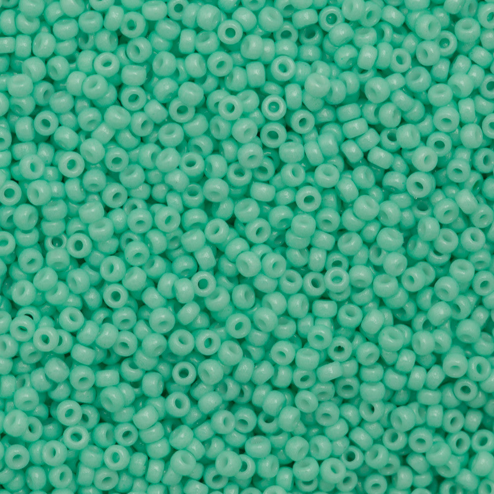 Miyuki Round Seed Bead 8/0 Duracoat Opaque Catalina 22g Tube (4472)