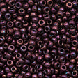 Miyuki Round Seed Bead 6/0 Metallic Plum 20g Tube (460)