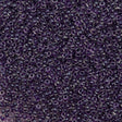 50g Miyuki Round Seed Bead 11/0 Inside Color Lined Royal Purple (223)