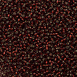 50g Miyuki Round Seed Bead 11/0 Silver Lined Dark Ruby (2427)