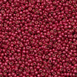 50g Miyuki Round Seed Bead 11/0 Duracoat Galvanized Light Cranberry (4211)