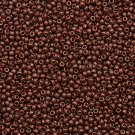 Miyuki Round Seed Bead 11/0 Duracoat Matte Galvanized Dark Berry 22g Tube (4212F)