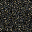 50g Miyuki Round Seed Bead 11/0 Duracoat Silver Lined Dyed Smoke Grey (4251)