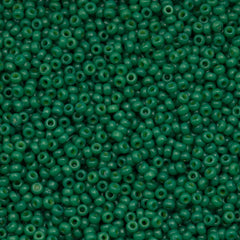 Miyuki Round Seed Bead 8/0 Duracoat Dyed Opaque Spruce 22g Tube (4477)