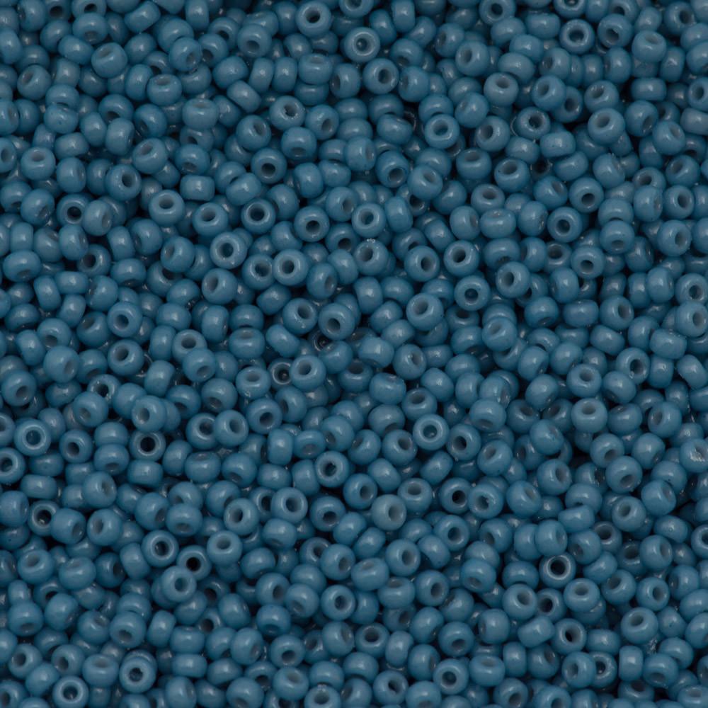 50g Miyuki Round Seed Bead 11/0 Duracoat Opaque Bayberry (4482)