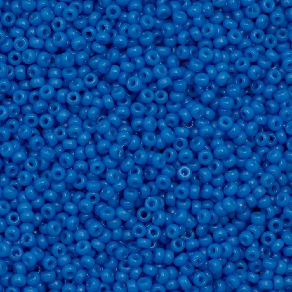 Miyuki Round Seed Bead 15/0 Duracoat Opaque Delphinium 2-inch Tube (4484)