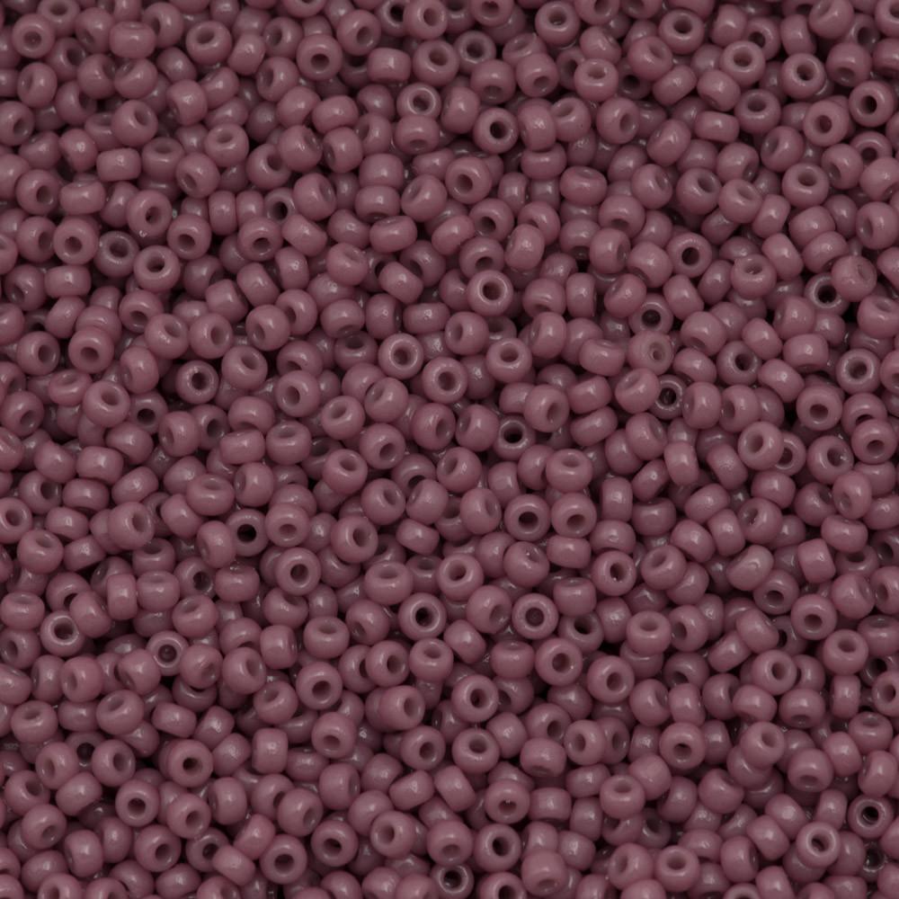 Miyuki Round Seed Bead 15/0 Duracoat Opaque Hydrangea 2-inch Tube (4487)