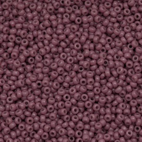 Miyuki Round Seed Bead 15/0 Duracoat Opaque Hydrangea 2-inch Tube (4487)