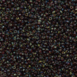 Miyuki Round Seed Bead 11/0 Transparent Garnet Picasso 22g Tube (4504)