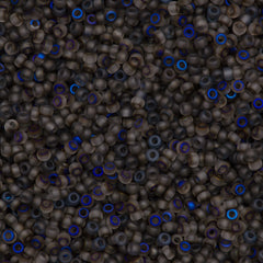Miyuki Round Seed Bead 8/0 Transparent Matte Azuro 30g (4556)