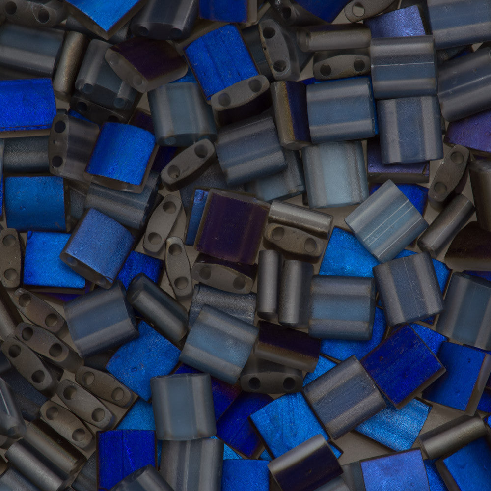 Miyuki Tila Seed Bead Matte Azuro 7g Tube (4556)