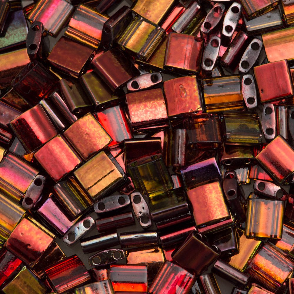 Miyuki Tila Seed Bead Magic Wine 7g Tube (4573)