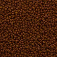 Miyuki Round Seed Bead 11/0 Opaque Matte Dyed Chocolate (2044)