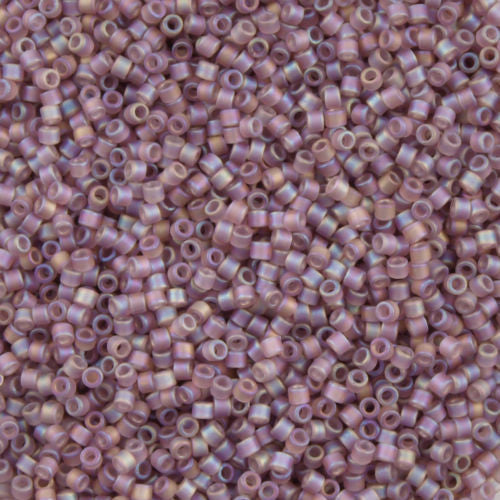 Miyuki Delica Seed Bead 10/0 Matte Lilac AB 7g Tube DBM857