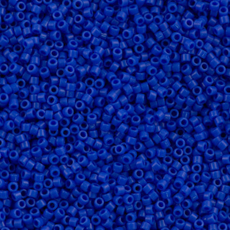 100g Miyuki Delica Seed Bead 11/0 Opaque Lapis DB1138