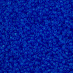 Miyuki Round Seed Bead 8/0 Matte Blue 22g Tube (150F)