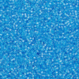 Miyuki Delica Seed Bead 11/0 Transparent Luster Dark Aqua 2-inch Tube DB1229