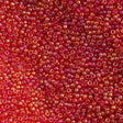 50g Miyuki Round Seed Bead 11/0 Transparent Light Red AB (254L)
