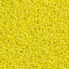 50g Toho Round Seed Beads 11/0 Opaque Dandelion Luster (128)