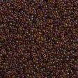 Miyuki Round Seed Bead 11/0 Dark Rose Lined Yellow 22g Tube (336)