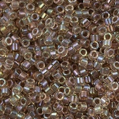 Miyuki Delica Seed Bead 11/0 Inside Dyed Color Smoke 2-inch Tube DB64