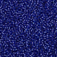 Miyuki Round Seed Bead 15/0 Dyed Semi Matte Silver Lined Violet 2-inch Tube (1647)