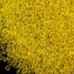 Miyuki Drop Fringe Seed Bead Transparent Yellow 15g (136)