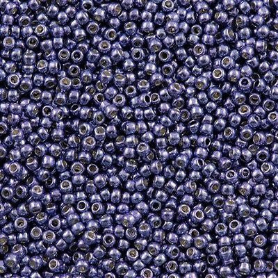 Toho Round Seed Bead 11/0 PermaFinish Metallic Polaris 2.5-inch Tube (567PF)