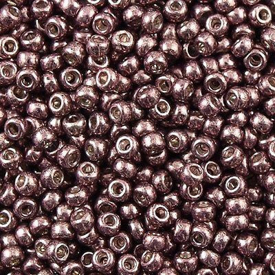 Miyuki Round Seed Bead 11/0 Galvanized Brown 22g Tube (1088)