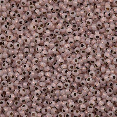 50g toho Round Seed Bead 8/0 Copper Lined Alabaster (741)