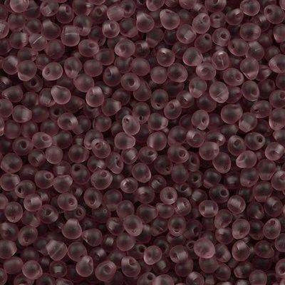 Miyuki Drop Fringe Seed Bead Matte Amethyst 24g Tube (142F)