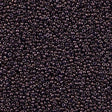 Miyuki Round Seed Bead 15/0 Dark Amethyst Gold Luster 2-inch Tube (308)
