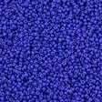 Miyuki Round Seed Bead 15/0 Dyed Opaque Bright Purple 2-inch Tube (1486)