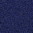 50g Miyuki Round Seed Bead 11/0 Opaque Matte Cobalt (2075)