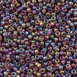 Miyuki Round Seed Bead 15/0 Transparent Amethyst AB 2-inch Tube (294)