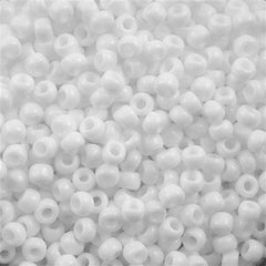 50g Toho Round Seed Bead 11/0 Opaque White (41)