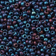 50g Miyuki Round Seed Bead 11/0 Matte Metallic Blue 11-2017