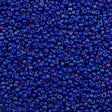Miyuki Round Seed Bead 11/0 Matte Cobalt AB 22g Tube (151FR)