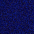 Miyuki Round Seed Bead 15/0 Semi Matte Silver Lined Dyed Dark Blue Violet 2-inch Tube (1656)