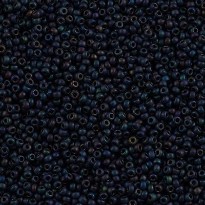 Miyuki Round Seed Bead 11/0 Matte Metallic Purple 22g Tube (2014)