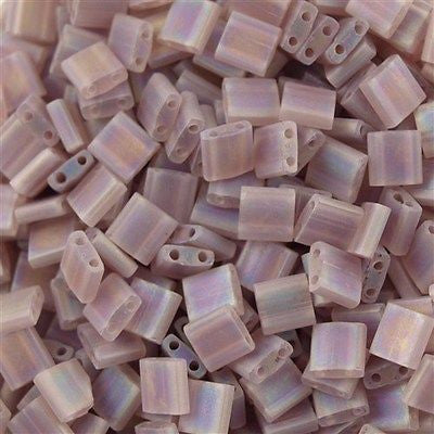 Miyuki Tila Seed Bead Transparent Matte Amethyst AB 7g Tube TL-142FR