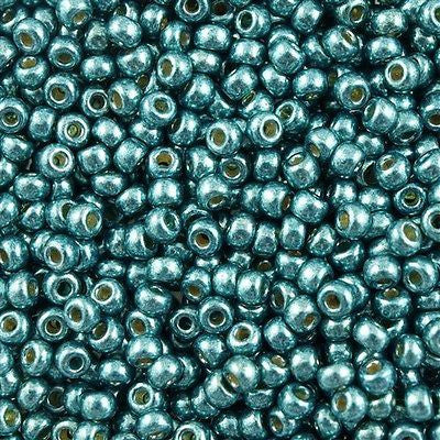 Miyuki Round Seed Bead 8/0 Duracoat Galvanized Sea Foam 25g (4217)